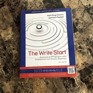 The Write Start: Sentences to Paragraphs with Professional & Student Readings PB